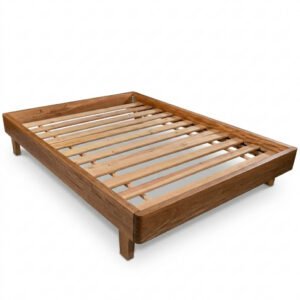 Base cama Mazisa de alta resistencia y madera maciza para alcobas de diseño en Bogotá