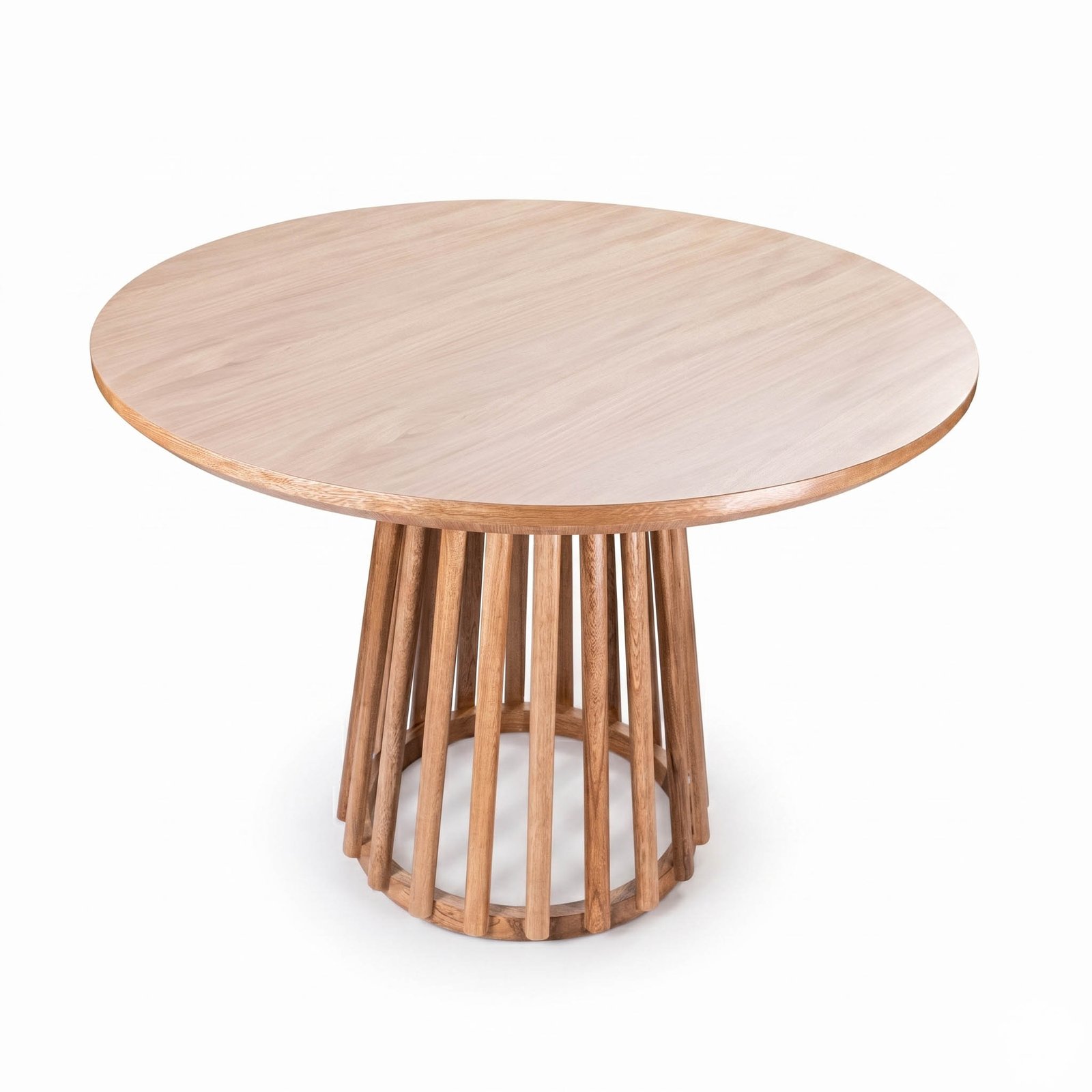 Mesa de Comedor Violeta en Madera Natural - Image 3