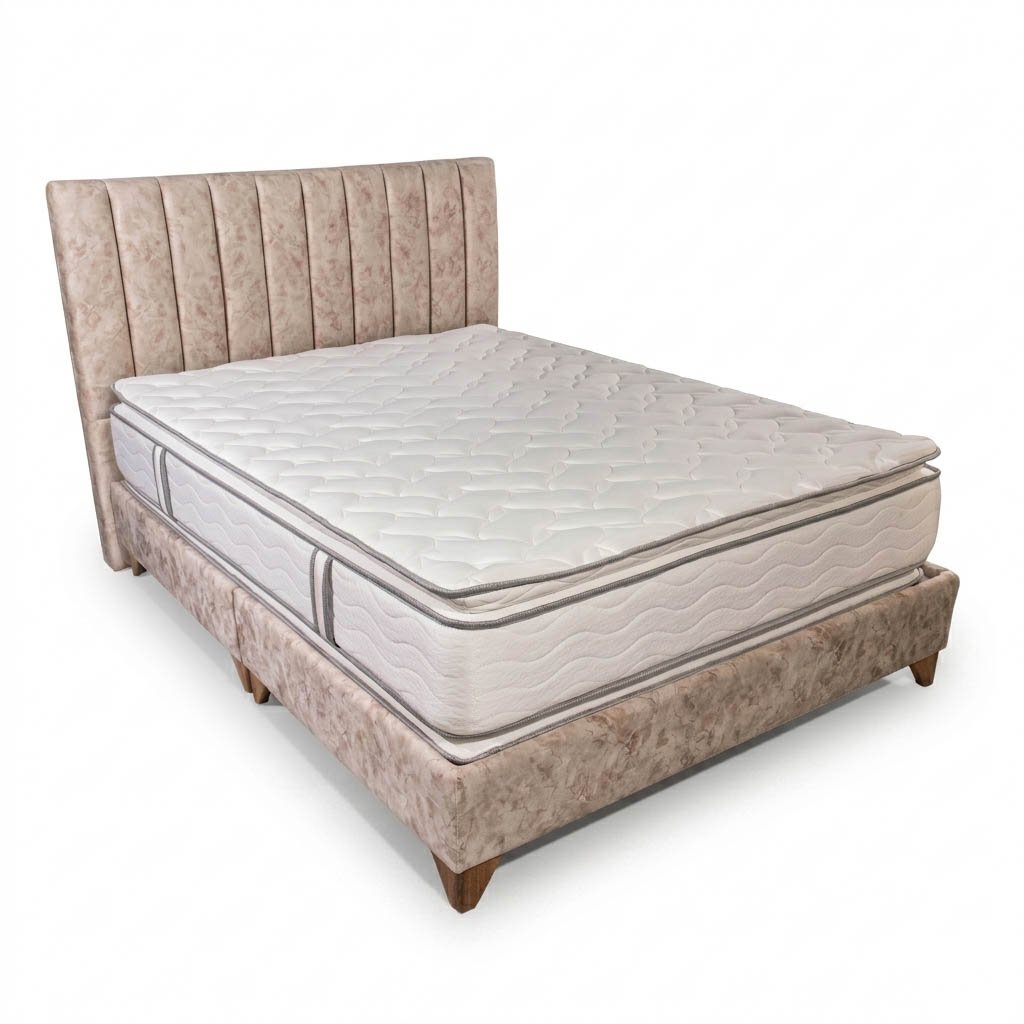 Base Cama Tapizada Ambar - Image 3